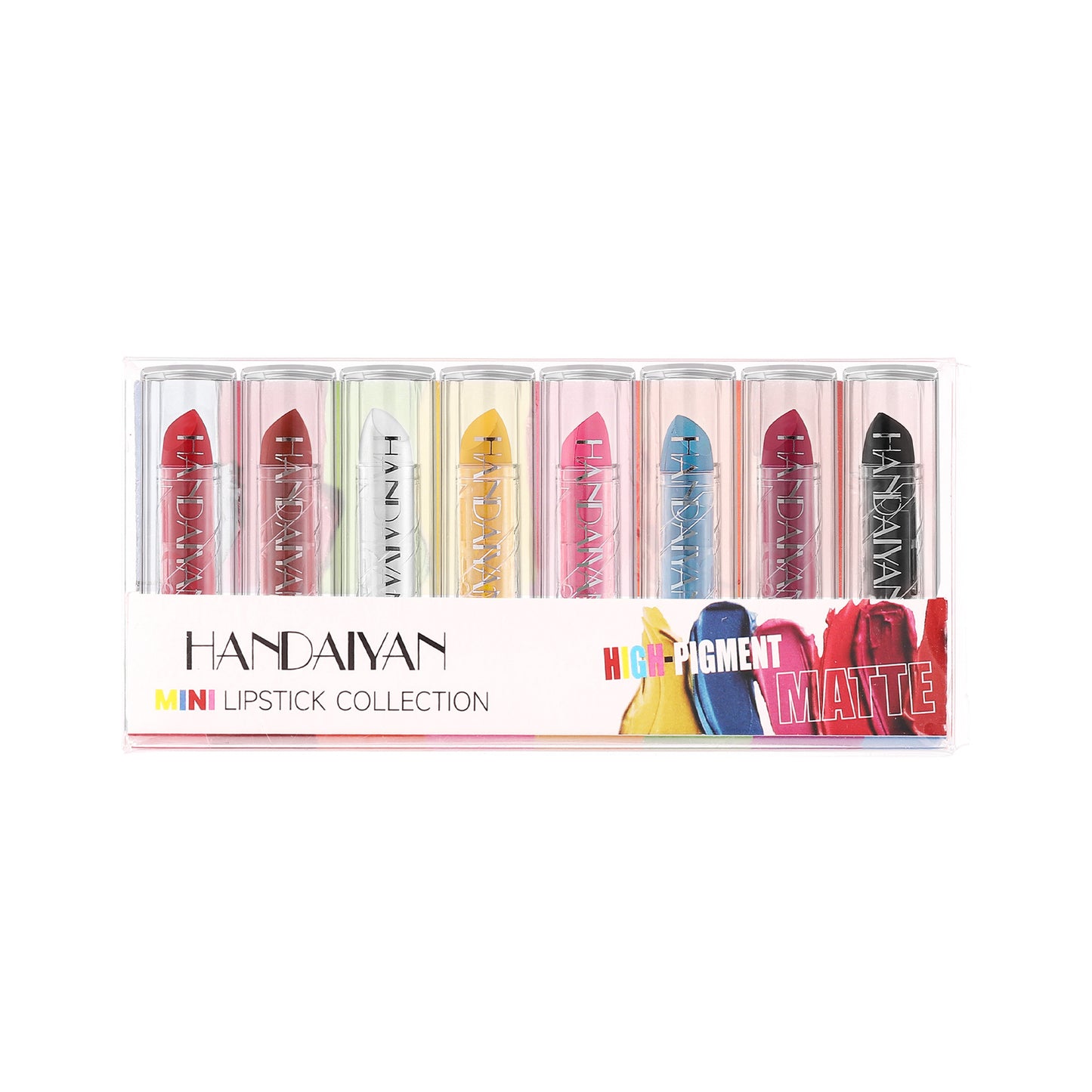 Colorful Lipstick Kit Matte Waterproof No Stain On Cup