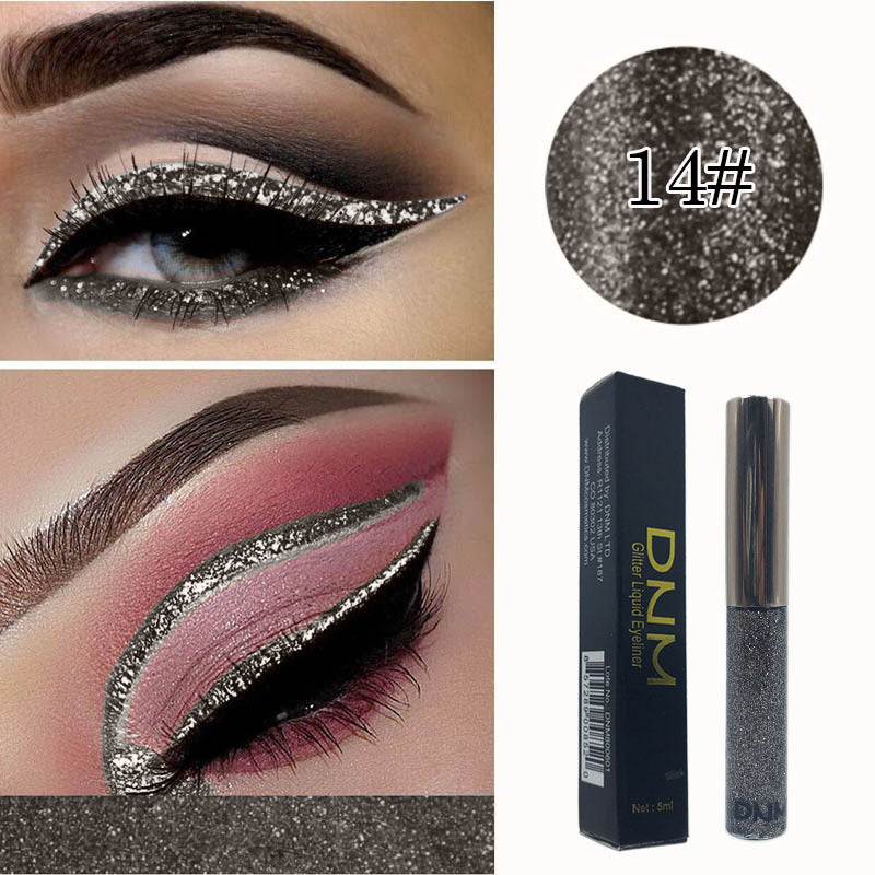 Shiny Pearlescent Liquid Eyeliner – Light-Catching Color for Eyes & Lips