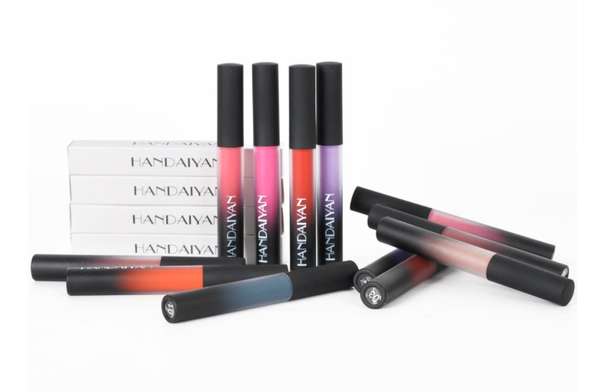 Charm matte velvet matte lip gloss lip glaze matte non-stick matte long-lasting liquid lipstick