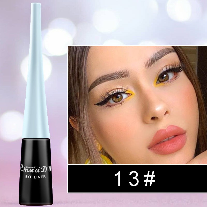 Matte Quick-Dry Colored Eyeliner — Repurposed as Bold, Precision Lip Pens!
