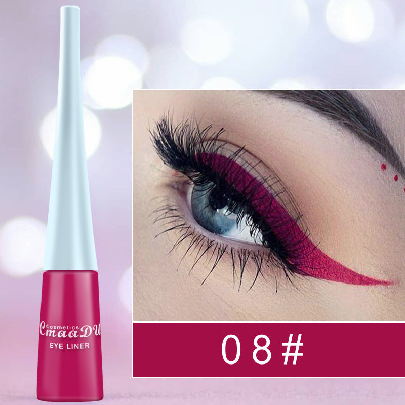 Matte Quick-Dry Colored Eyeliner — Repurposed as Bold, Precision Lip Pens!