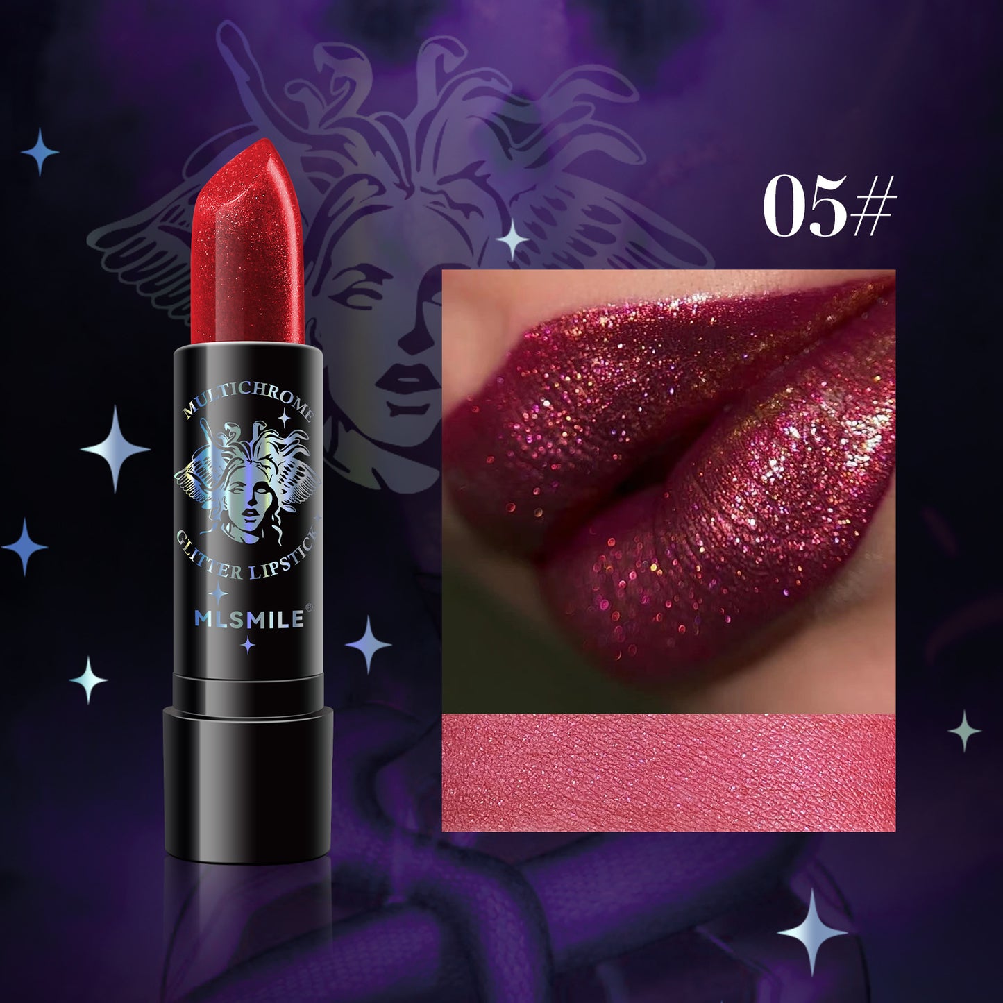 Pearl Sparkle Lipstick – Luminous Shine for Bold, Beautiful Lips
