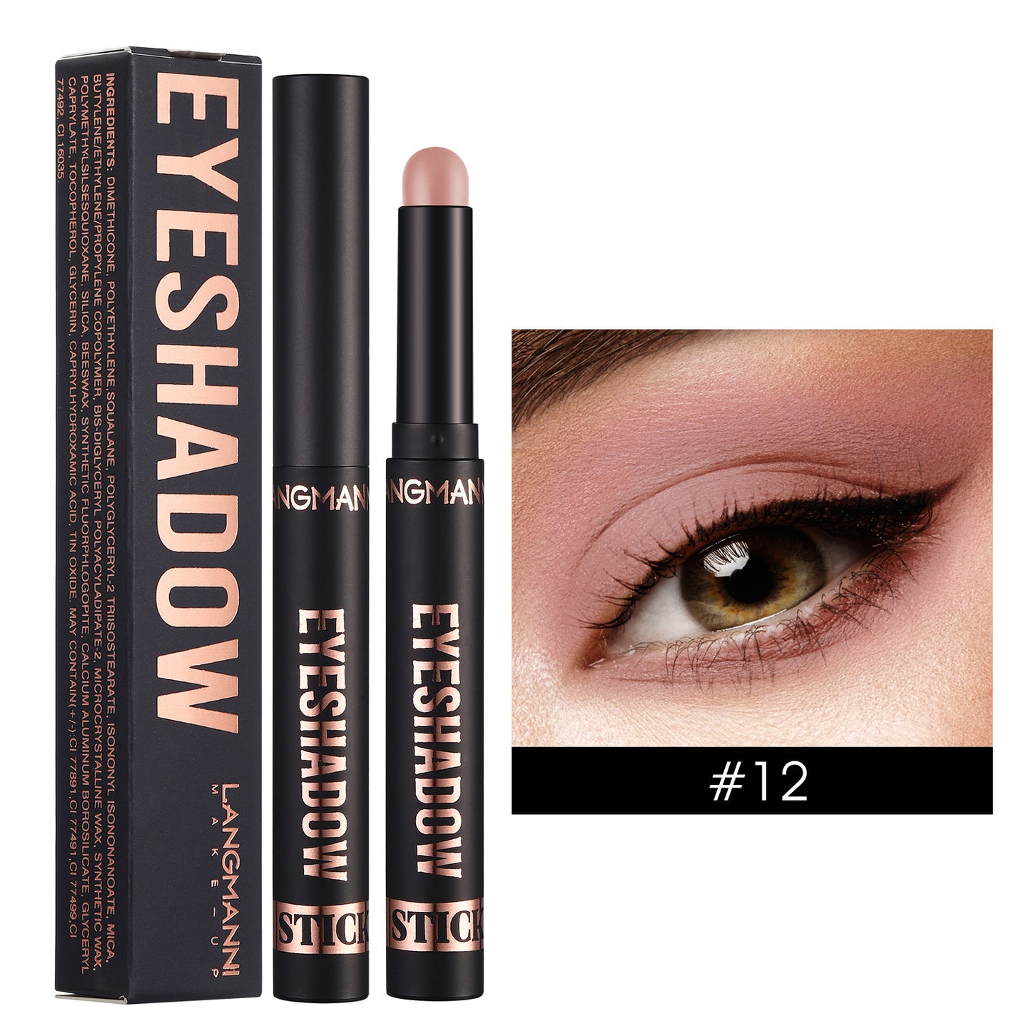Shimmer Matte Sticks that can be used on lips to add shimmer