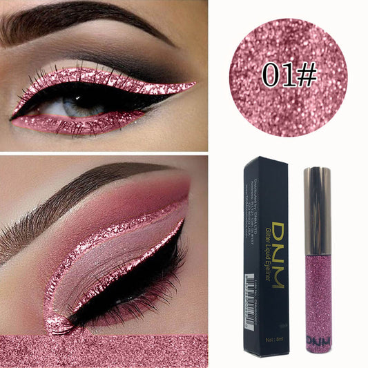 Shiny Pearlescent Liquid Eyeliner – Light-Catching Color for Eyes & Lips