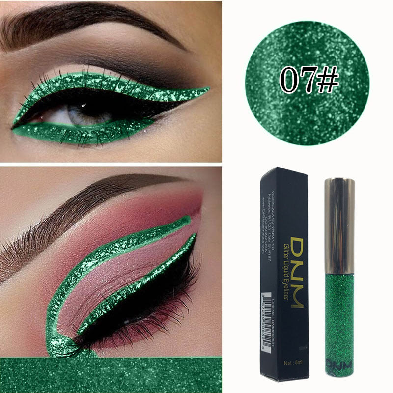 Shiny Pearlescent Liquid Eyeliner – Light-Catching Color for Eyes & Lips
