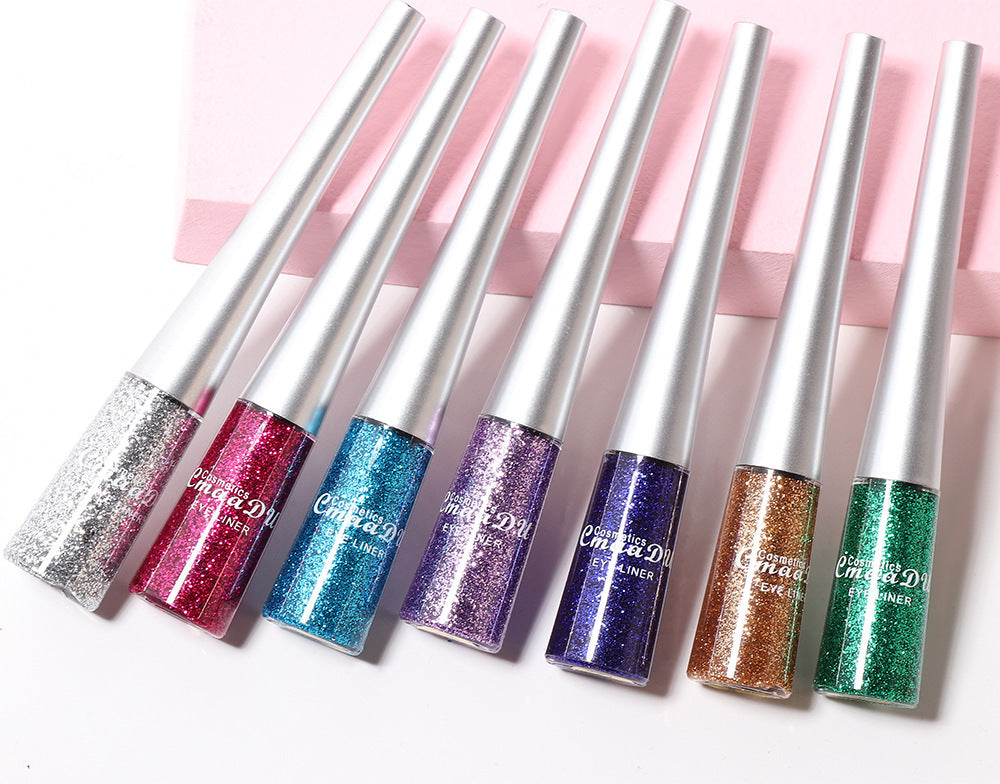 Creative Multicolor Glitter Liquid Eyeliner Set – For Eyes, Lips & Everything In Between