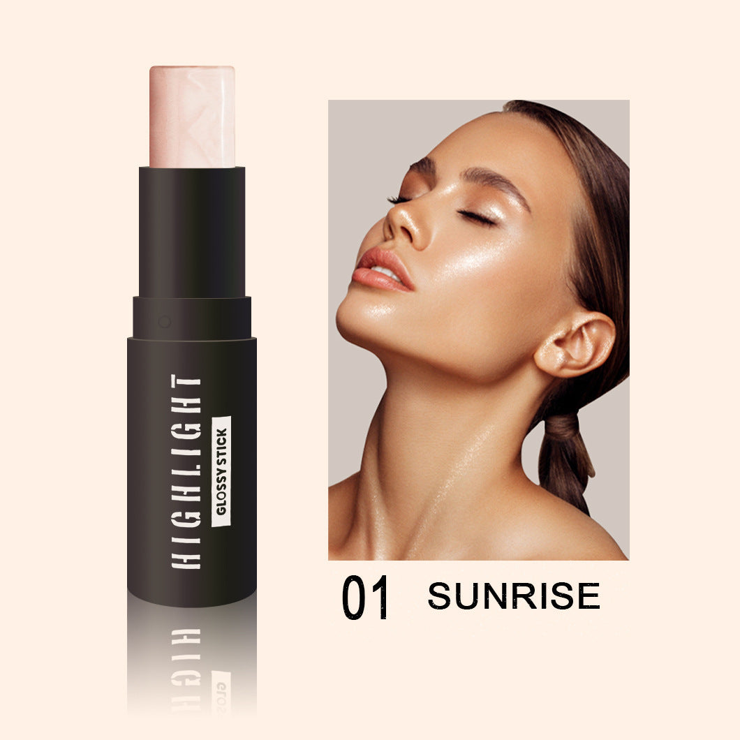 Pearlescent Brightening Gloss Shimmer Stick Lipstick