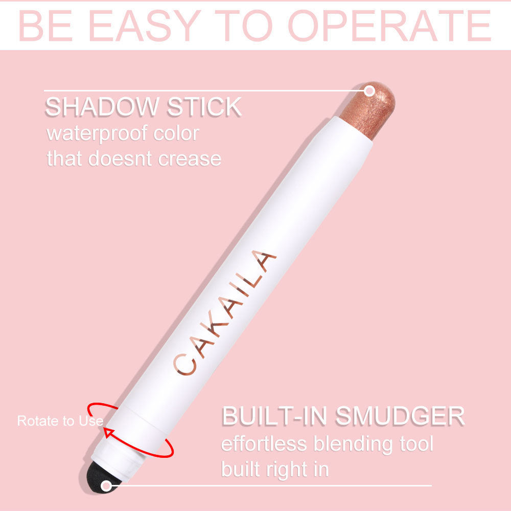 Double-headed Monochrome Pearlescent Shadow Stick