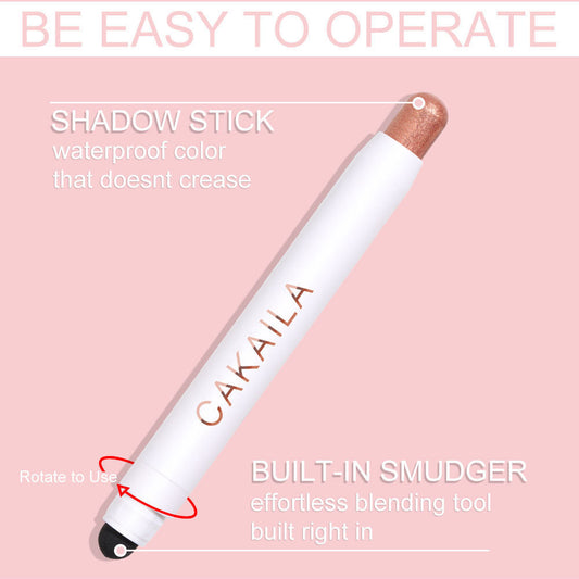 Double-headed Monochrome Pearlescent Shadow Stick