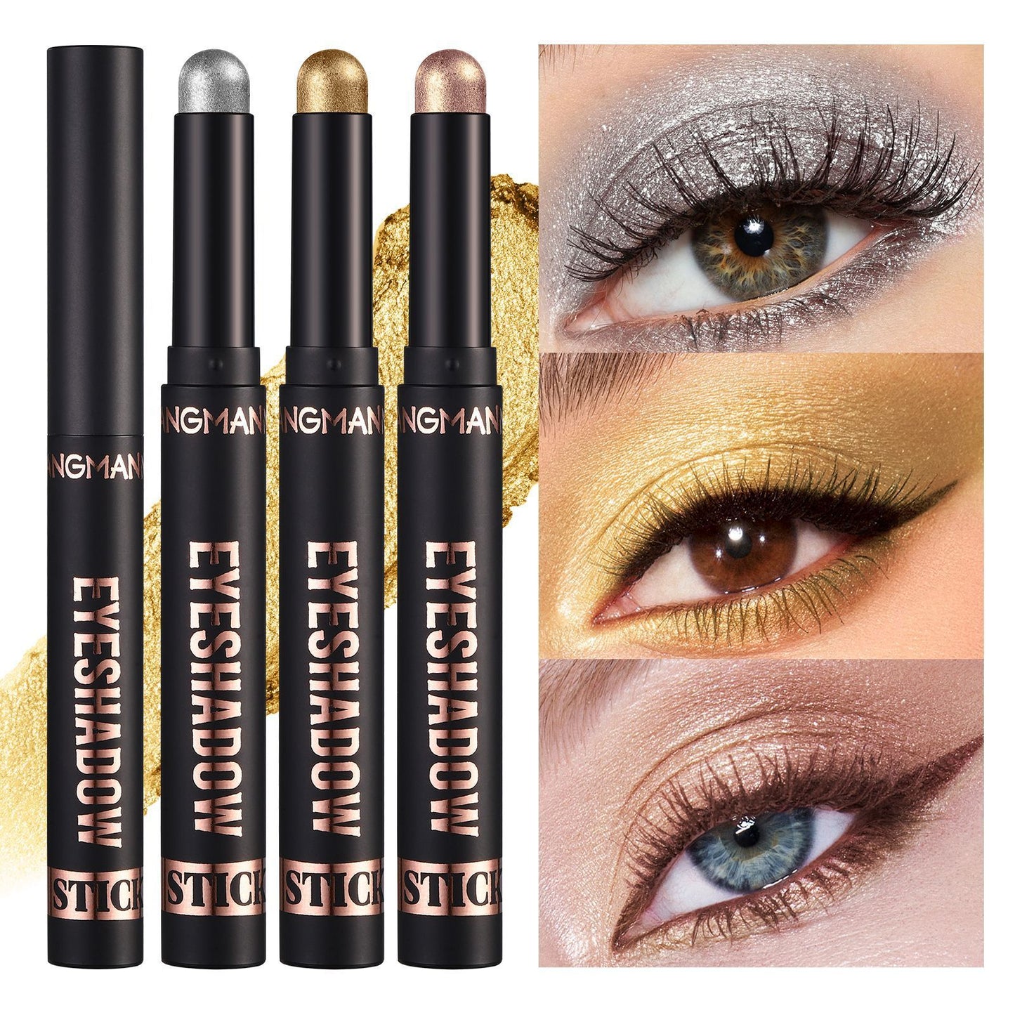 Shimmer Matte Sticks that can be used on lips to add shimmer