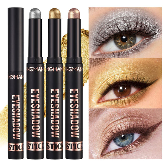 Shimmer Matte Sticks that can be used on lips to add shimmer