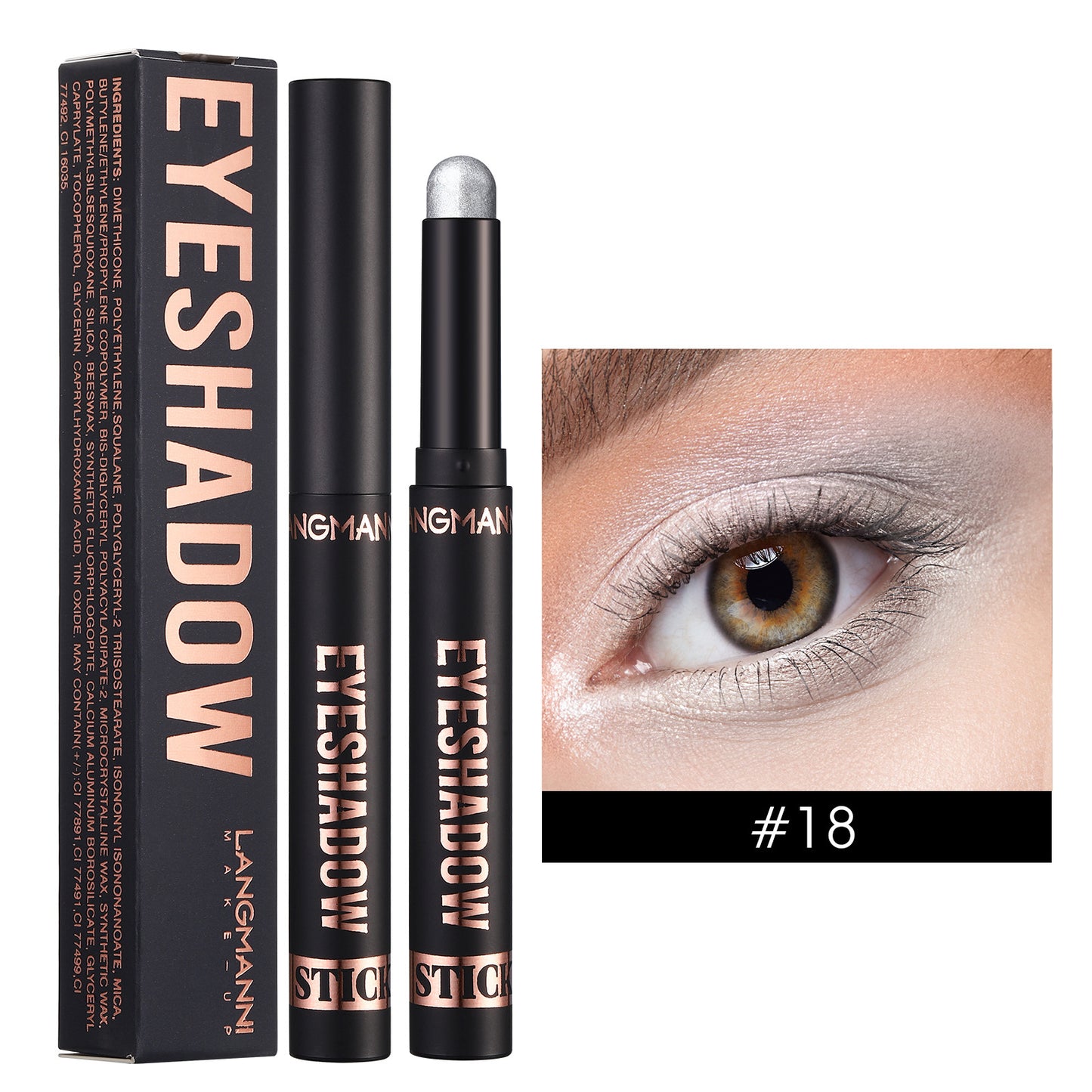 Shimmer Matte Sticks that can be used on lips to add shimmer