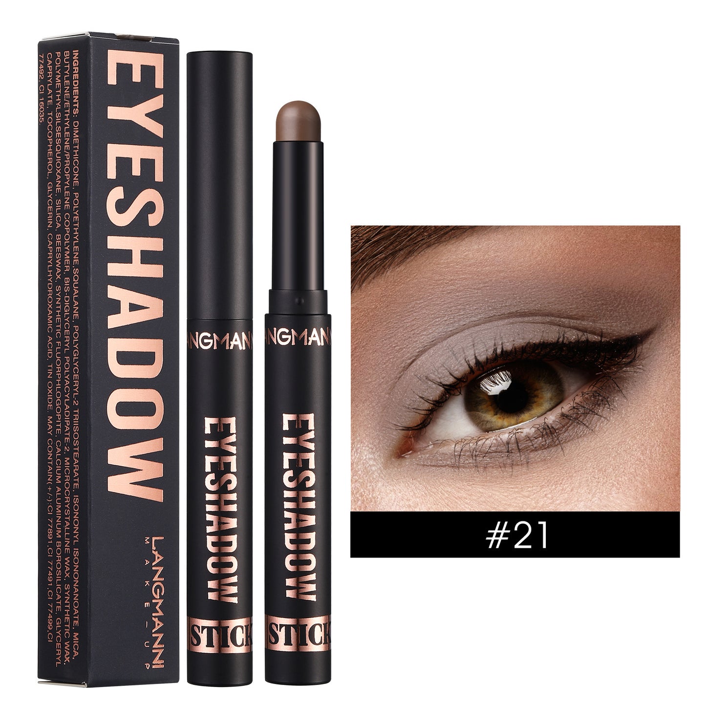 Shimmer Matte Sticks that can be used on lips to add shimmer