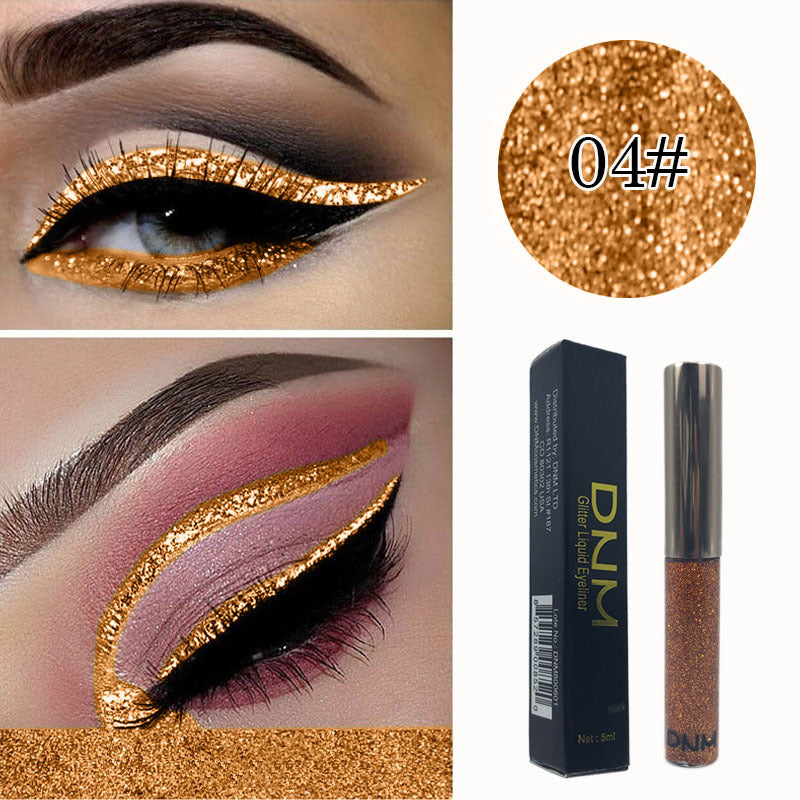 Shiny Pearlescent Liquid Eyeliner – Light-Catching Color for Eyes & Lips
