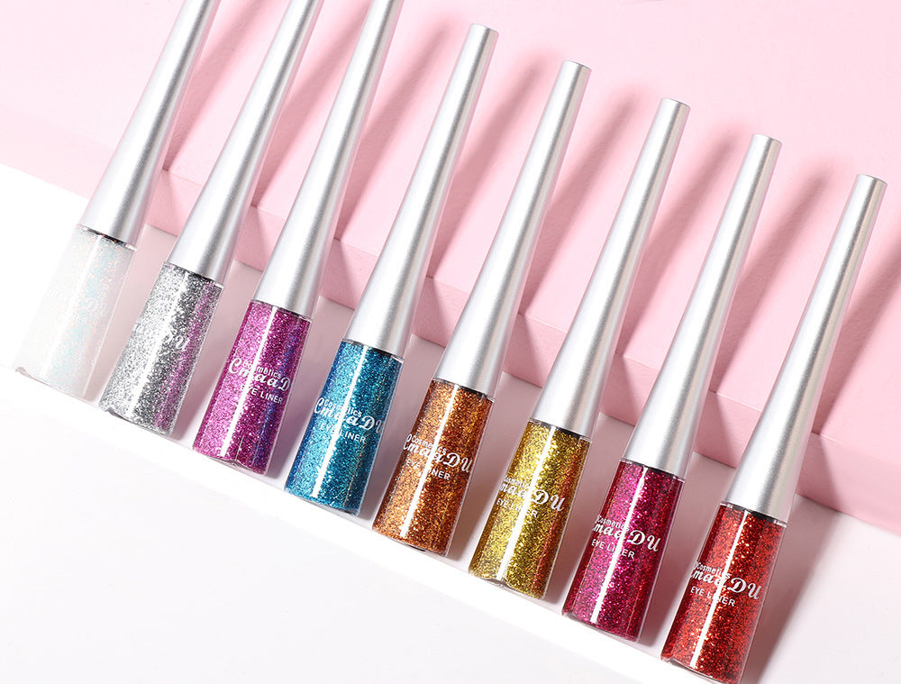 Creative Multicolor Glitter Liquid Eyeliner Set – For Eyes, Lips & Everything In Between