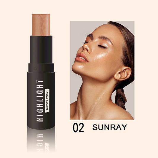 Pearlescent Brightening Gloss Shimmer Stick Lipstick