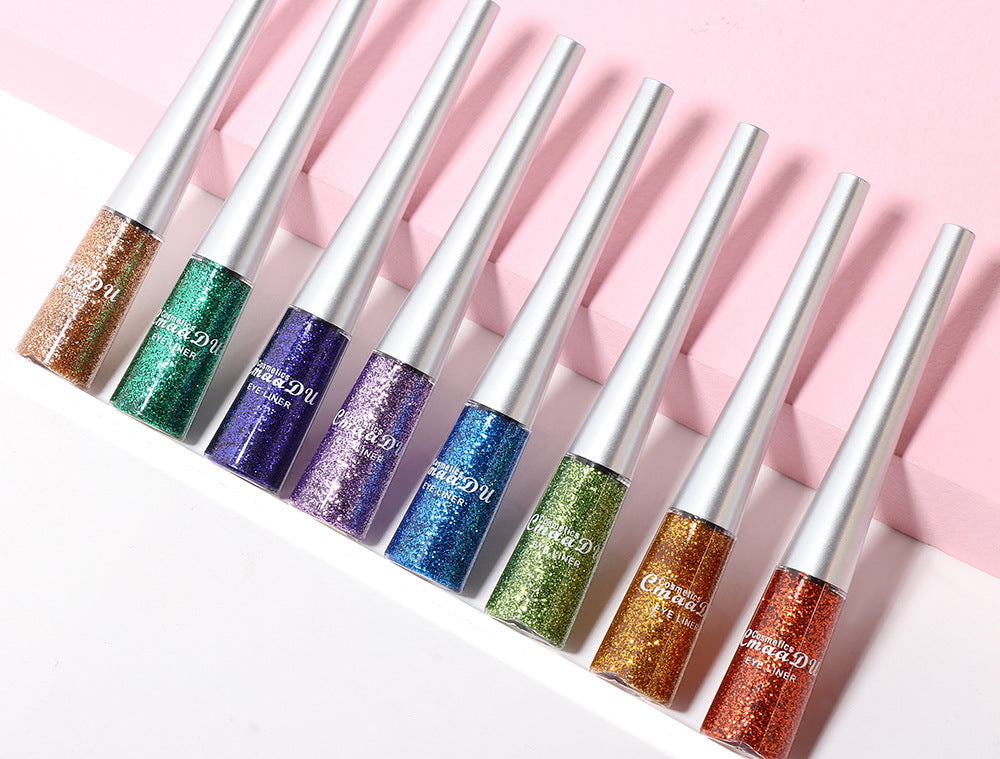 Creative Multicolor Glitter Liquid Eyeliner Set – For Eyes, Lips & Everything In Between