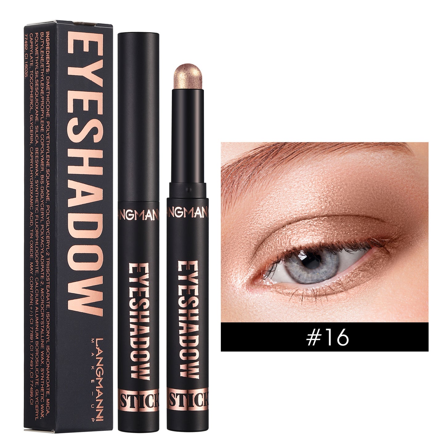 Shimmer Matte Sticks that can be used on lips to add shimmer