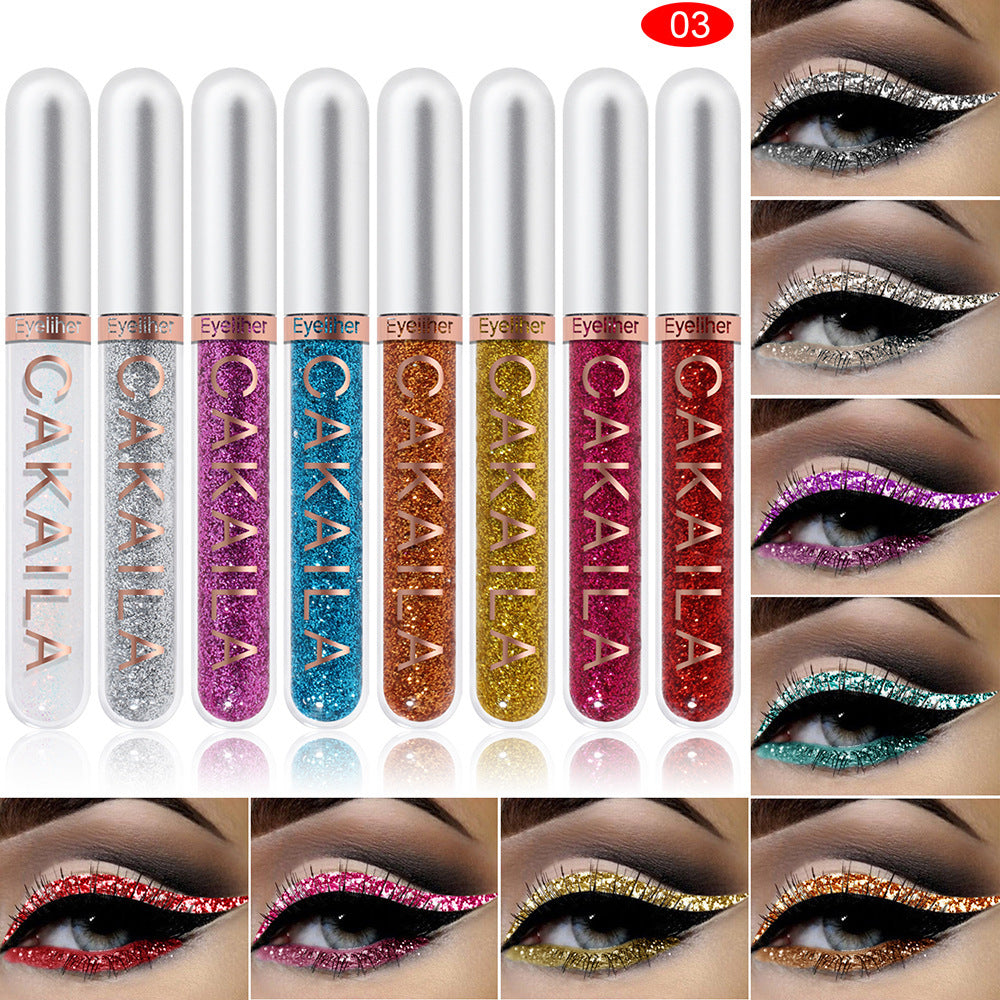 CAKAILA 8-Color Liquid Eyeliner Set – Multi-Use Magic for Eyes and Lips