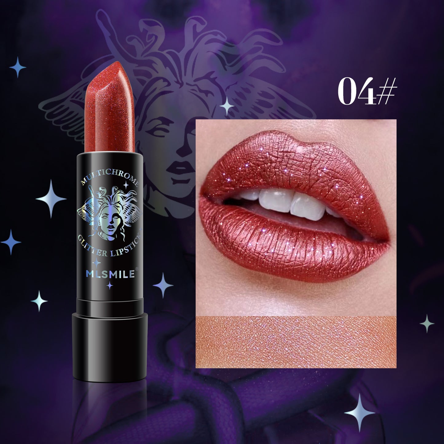 Pearl Sparkle Lipstick – Luminous Shine for Bold, Beautiful Lips