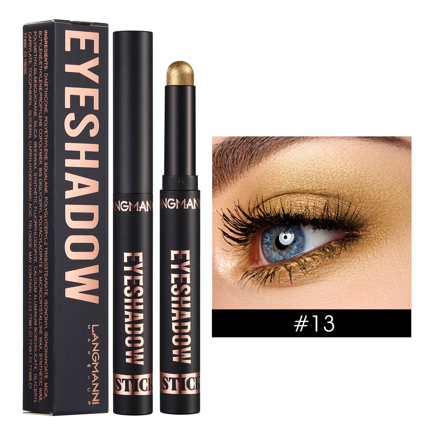 Shimmer Matte Sticks that can be used on lips to add shimmer
