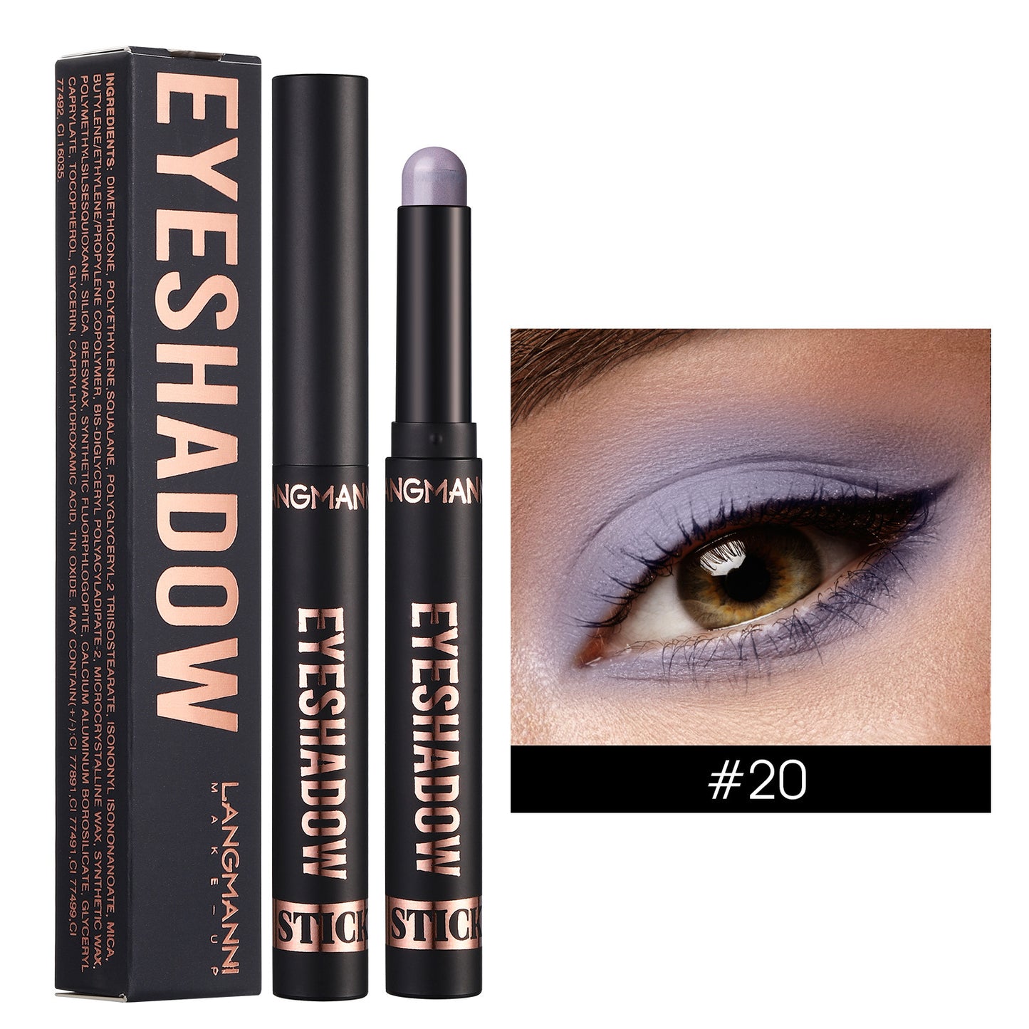 Shimmer Matte Sticks that can be used on lips to add shimmer